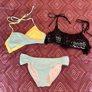 Victoria’s Secret PINK 3 Piece Bikini Lot, EUC, S